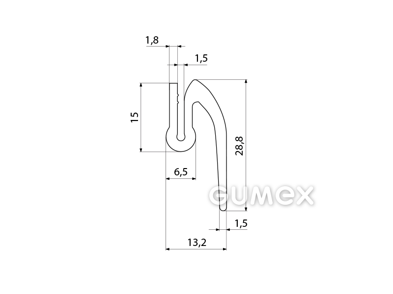 SILIKONPROFILE U-FORM